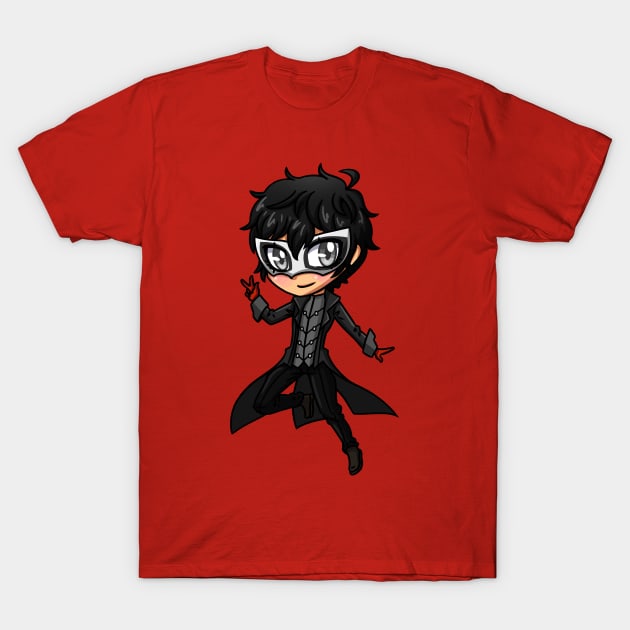 Joker Chibi T-Shirt by LankySandwich